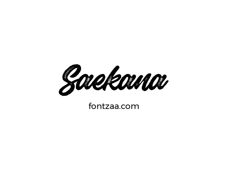 Saekana Font Free Download