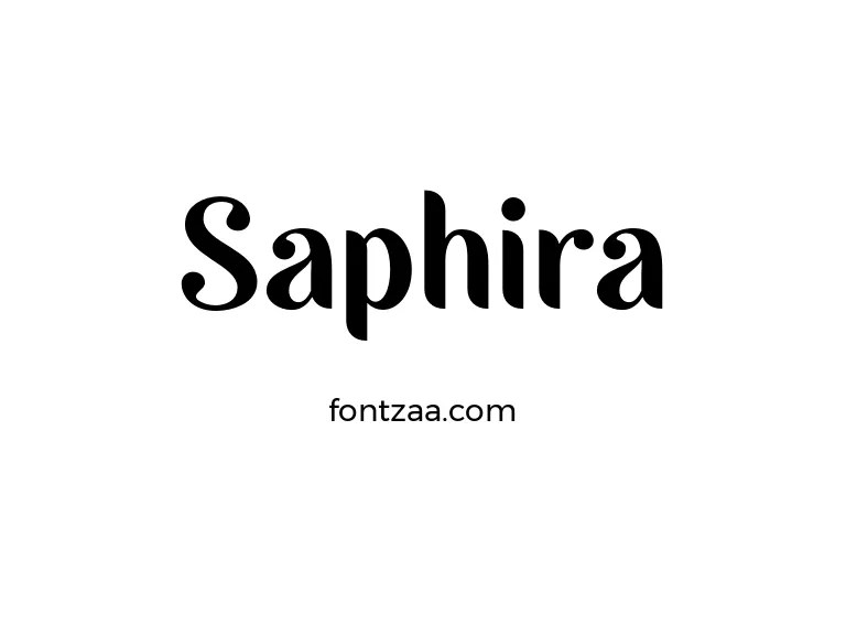 Saphira Font Free Download