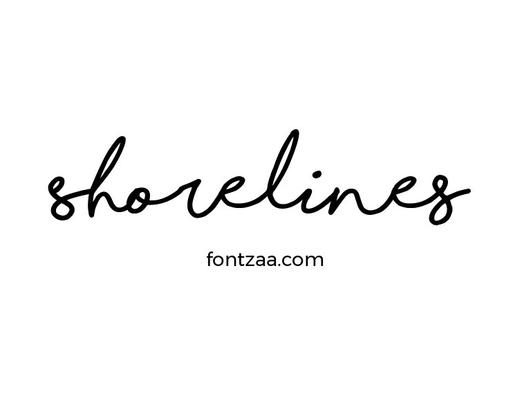 Shorelines Font Free Download