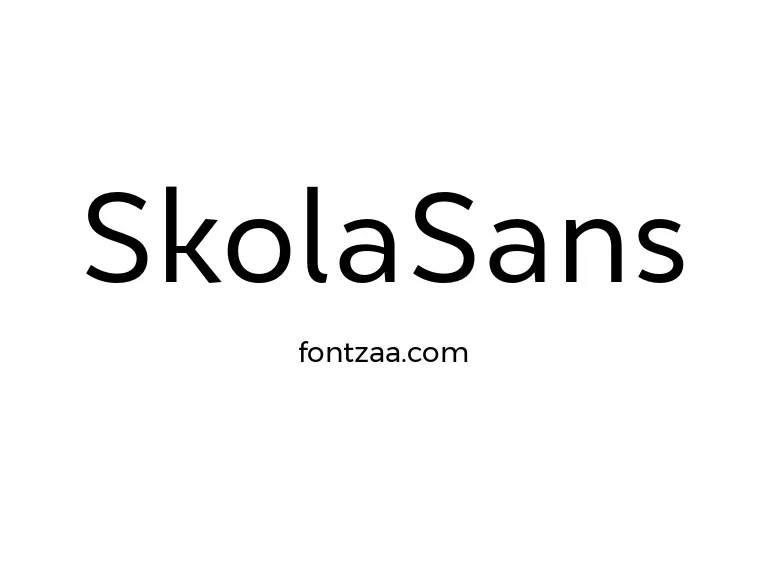 SkolaSans Font Free Download