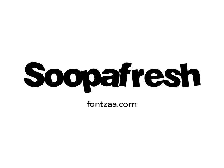 Soopafresh Font Free Download