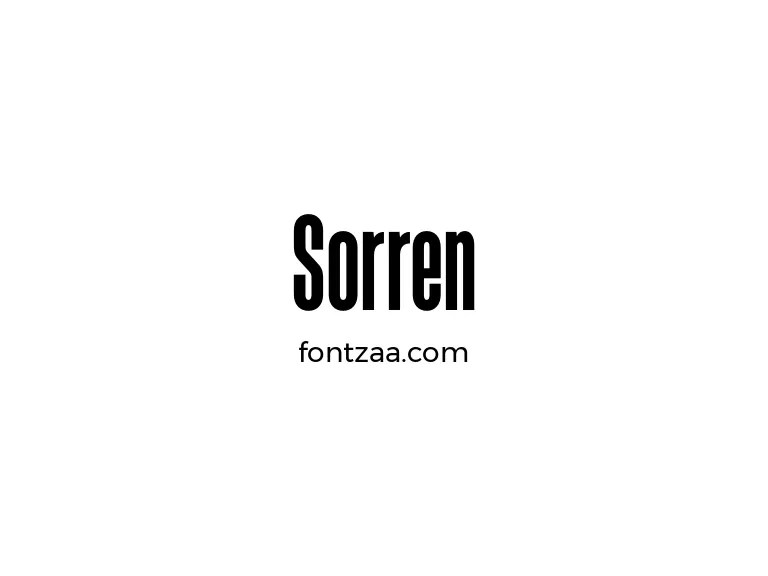 Sorren Font Free Download
