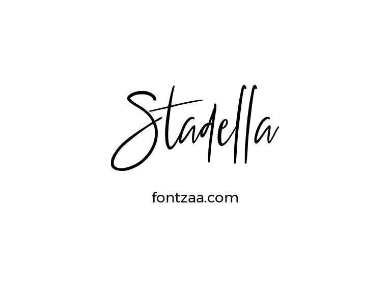Stadella Font Free Download