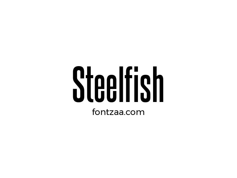 Steelfish Font Free Download