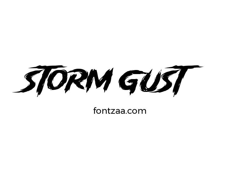 Storm Gust Font Free Download