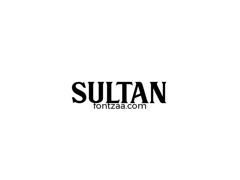 Sultan Font Free Download
