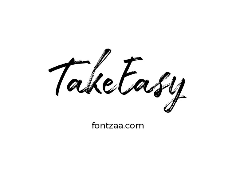 TakeEasy Font Free Download