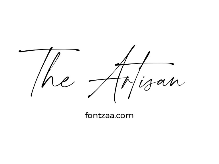 The Artisan Font Free Download