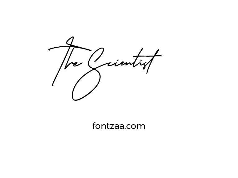 The Scientist Font Free Download