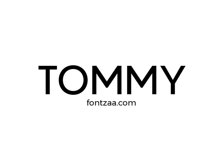 TOMMY Font Free Download
