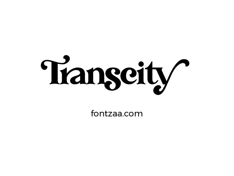 Transcity Font Free Download