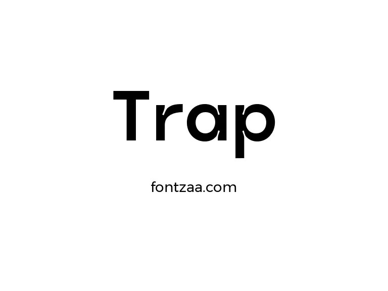 Trap Font Free Download