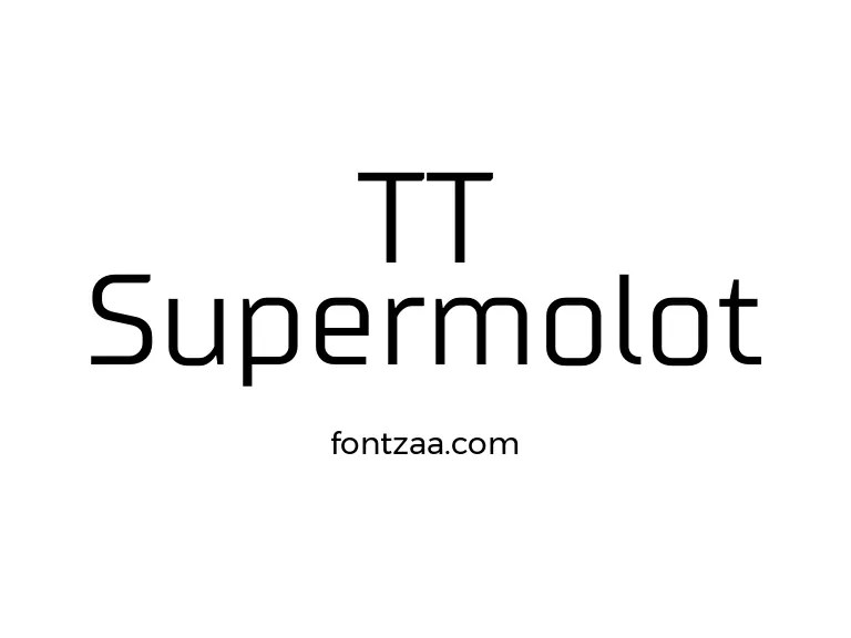 TT Supermolot Font Free Download