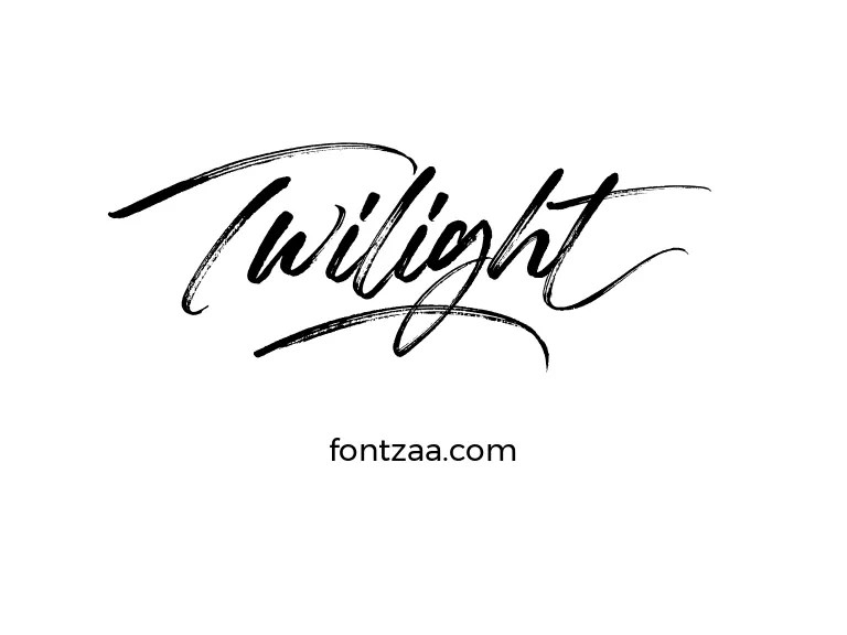 Twilight Font Free Download