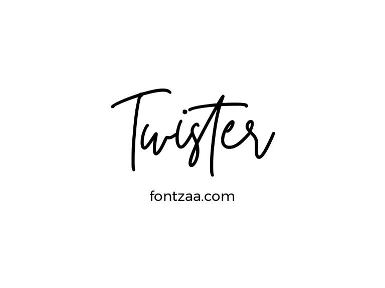 Twister Font Free Download