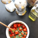 Roasted Grape Tomato Salad at FoodApparel.com