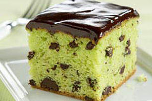 Mint Chocolate Pudding Cake Recipe