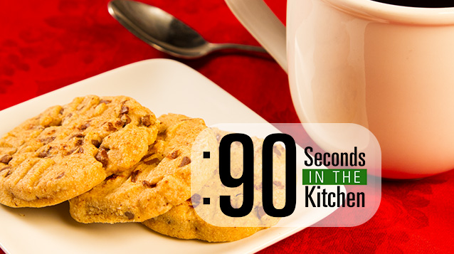 90 Second Mocha Java Shortbread
