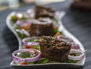 Ruby�s Eggless/Crustless Savory Quiche