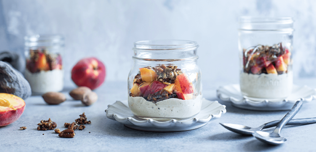 A nutritious grab-and-go breakfast guarantees you'll start the day off right. Overnight oats are all the craze these days. They're simple to make the night before, easy to take on-the-run, and oh, so delicious!�