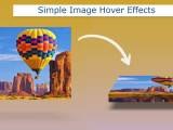 Simple Image Hover Effects Using Css