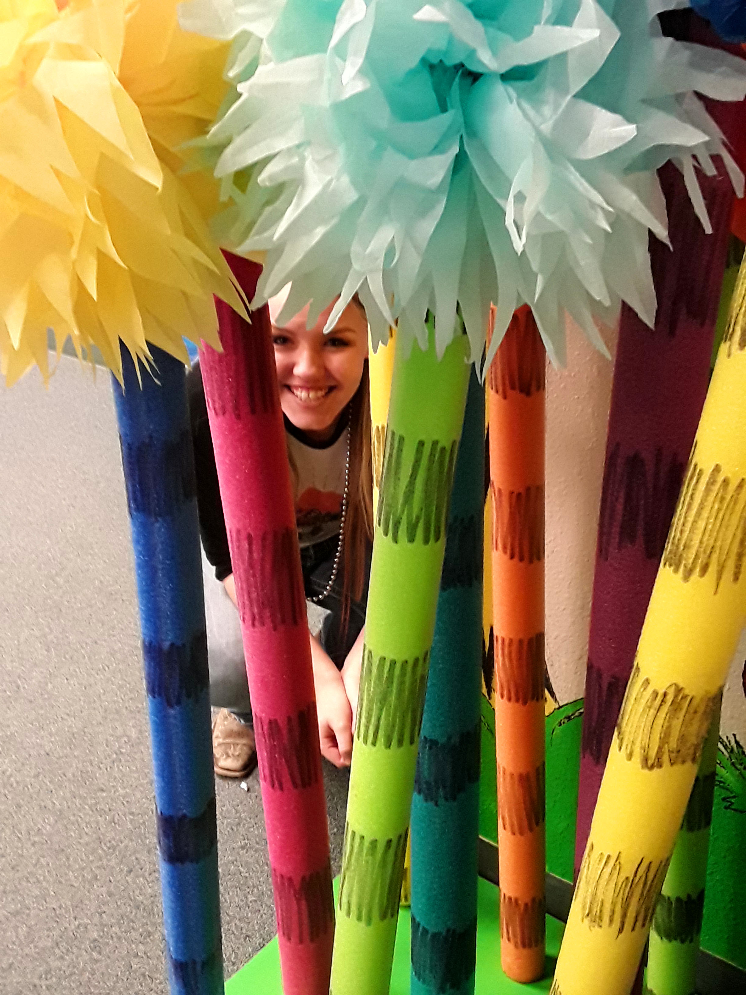 A truffula forest makes a good hiding place.