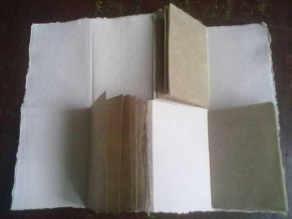 folded book flat