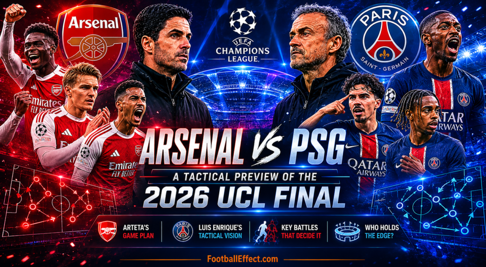 Arsenal vs PSG: A Tactical Preview of the 2026 UCL Final |