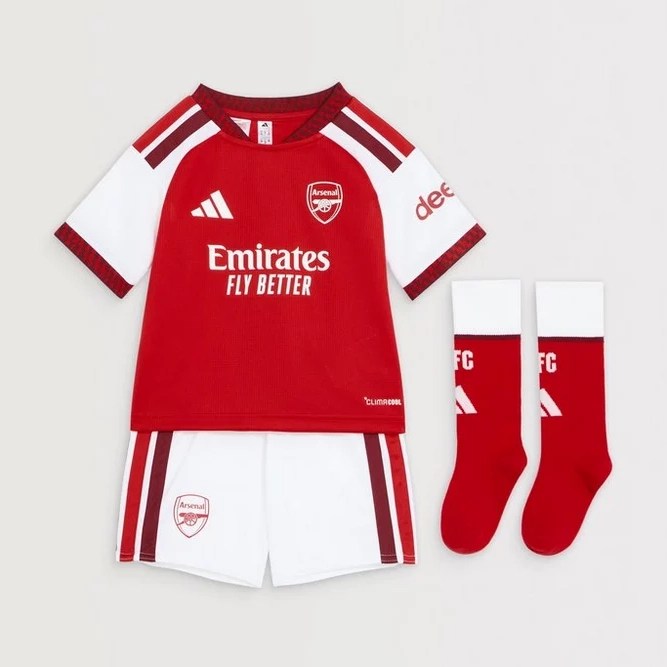 Kid's Arsenal 26/27 Home Kit