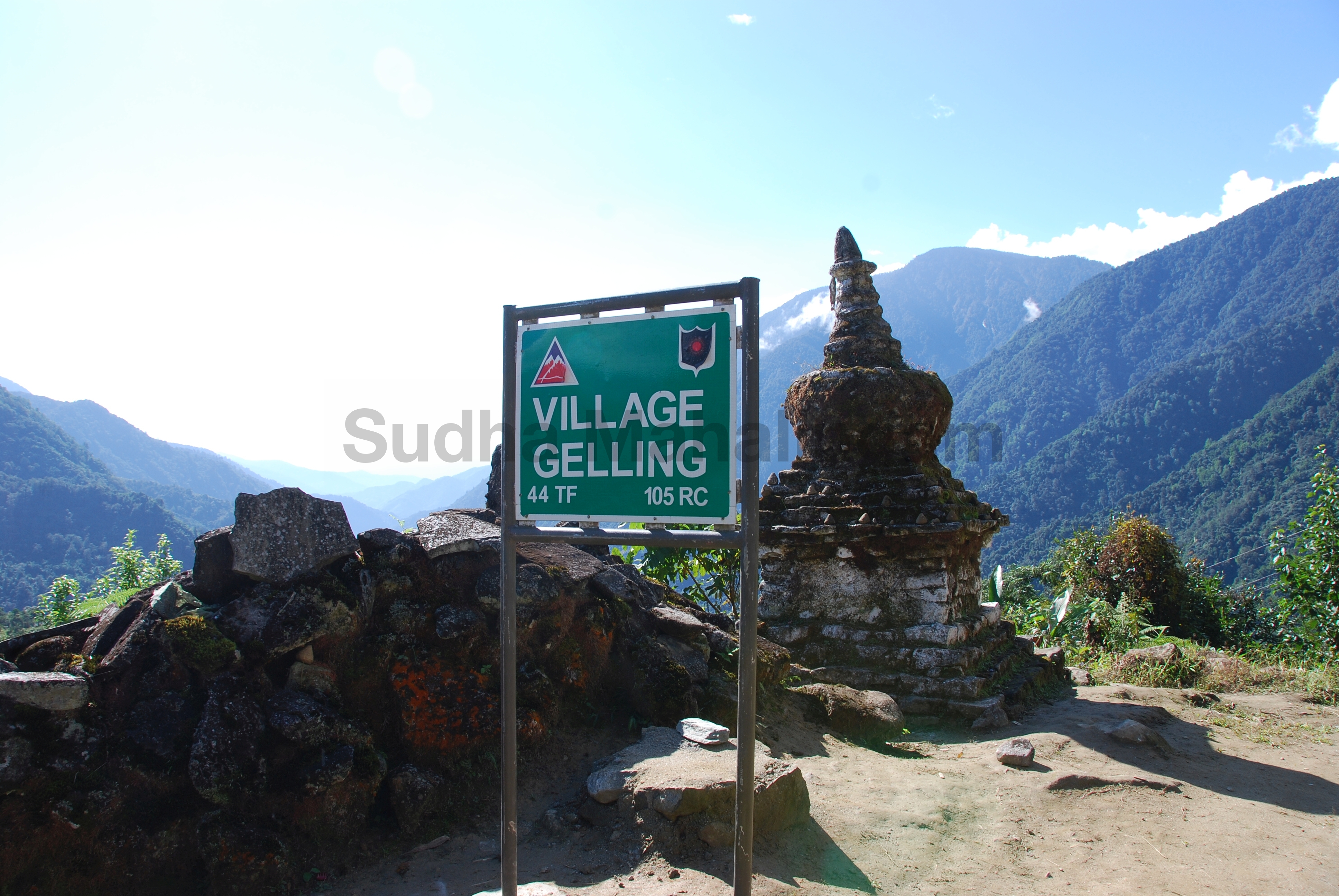 Gelling in Arunachal, Where the Siang Enters India