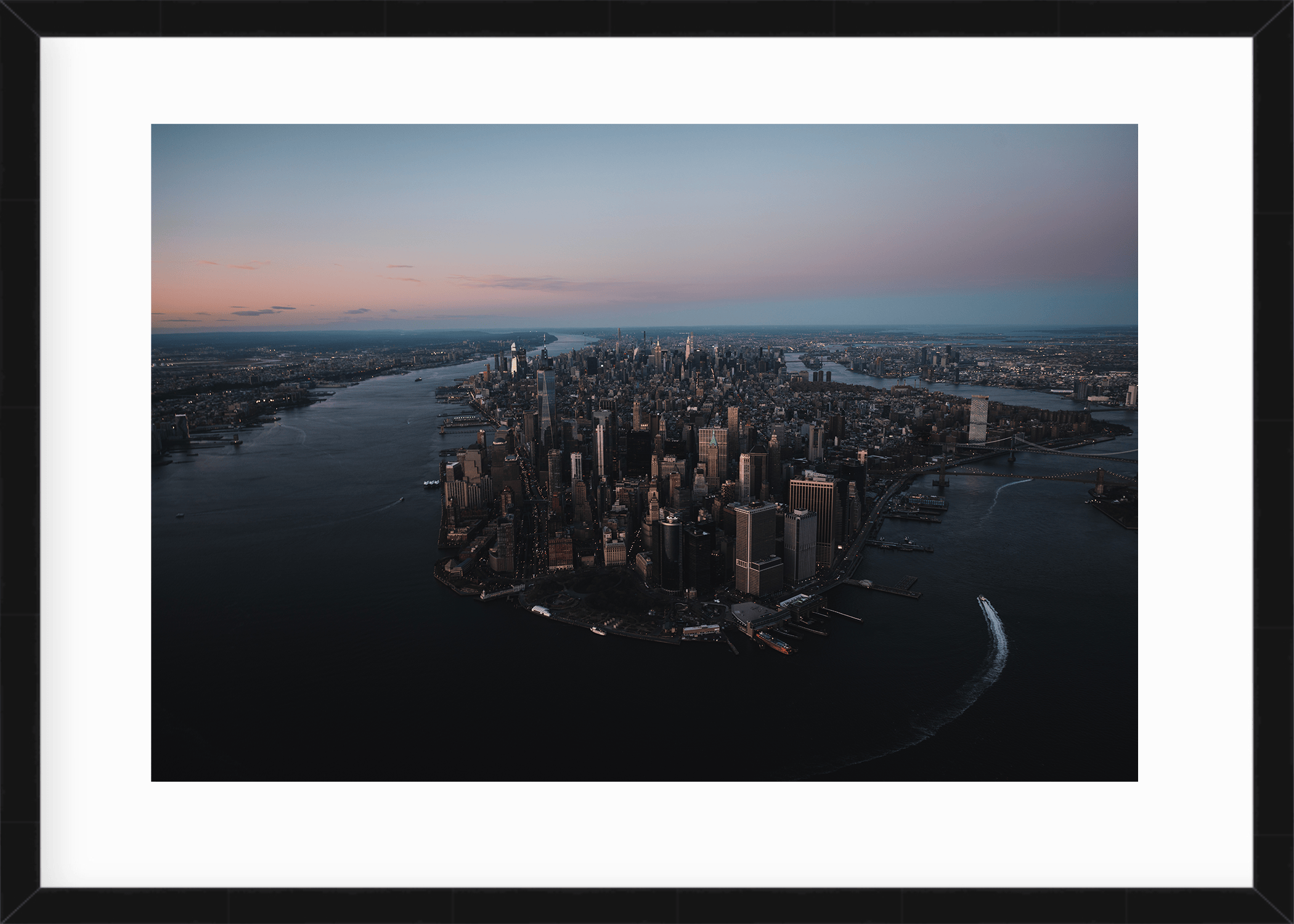 Manhattan at Sunset
