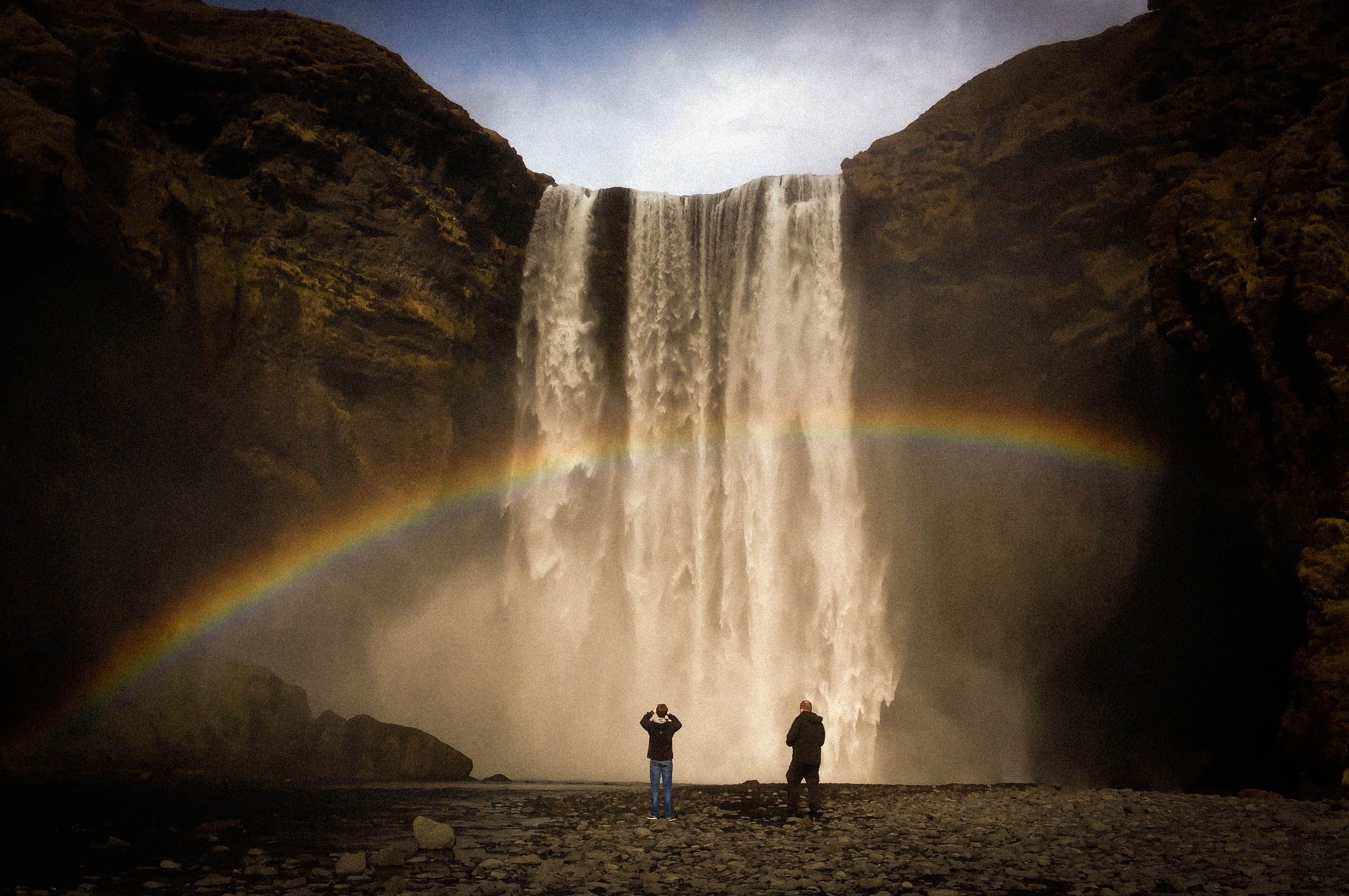 i phone Skogafoss
