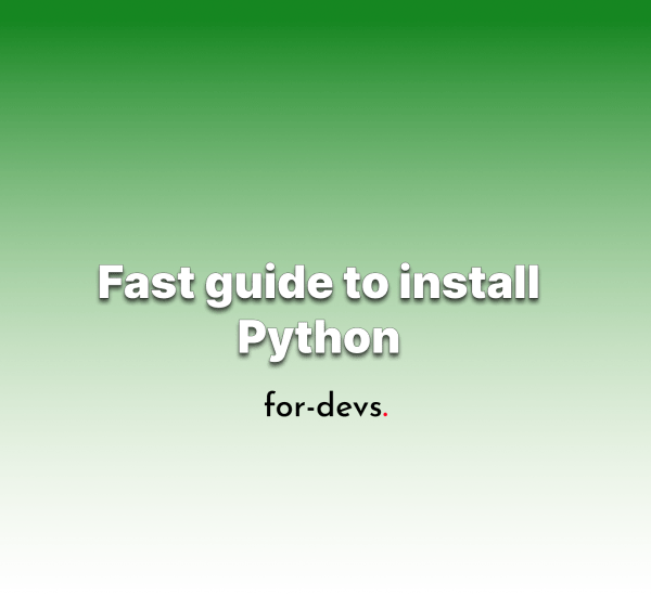 Install Python