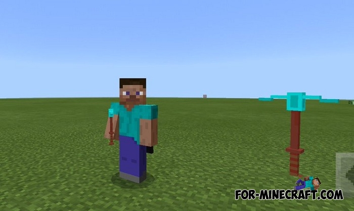 3d items for minecraft pe 1.2