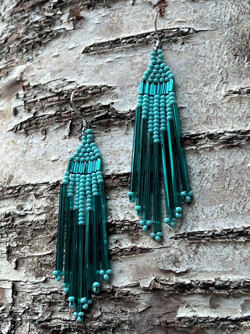 Colours of the rainbow earrings