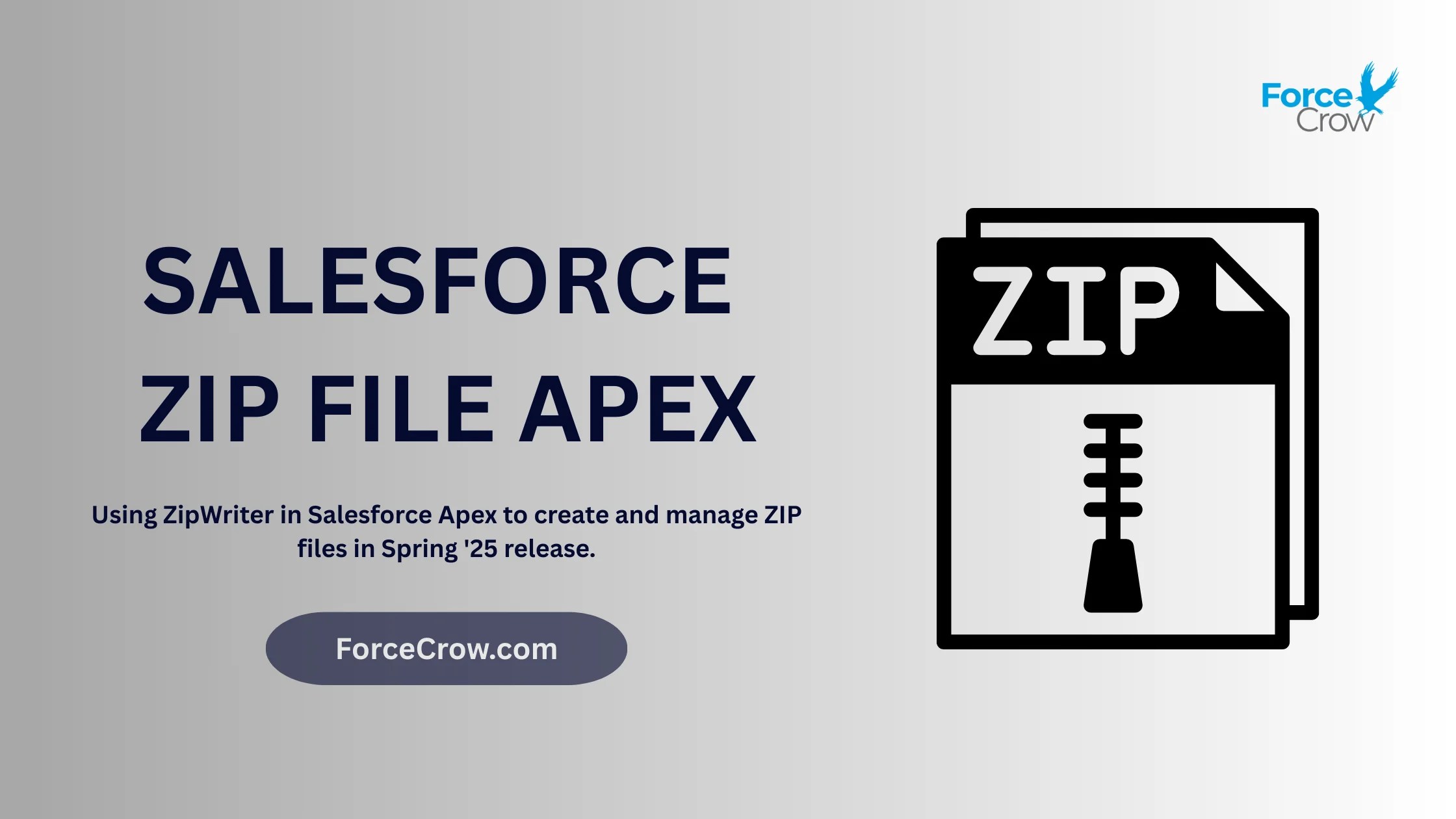 Salesforce ZIP file Apex