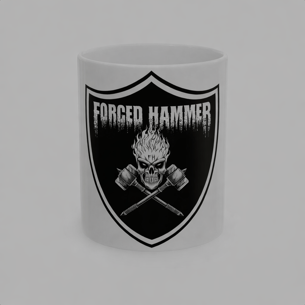 Forced Hammer Shield Logo Mug