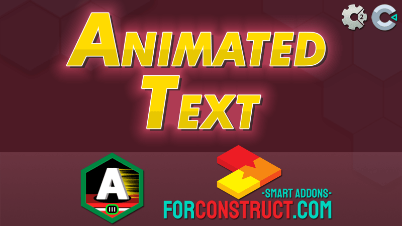 Animated Text Construct 3 Addons - Landscape Arts - Artistic Ultra HD Collection