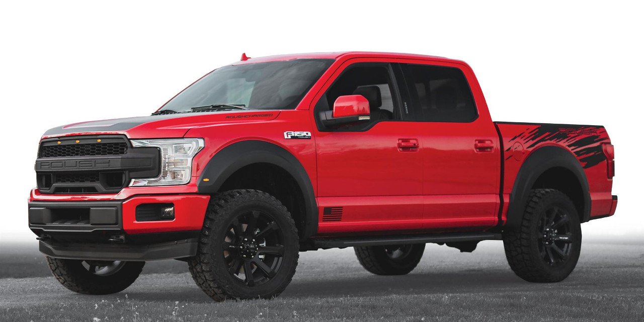 Roush badging on the raptor's tailgate and hood validate the roush raptor's authenticity. 2018 Roush F 150 Sc Bumped Up To 650 Hp Ford Authority