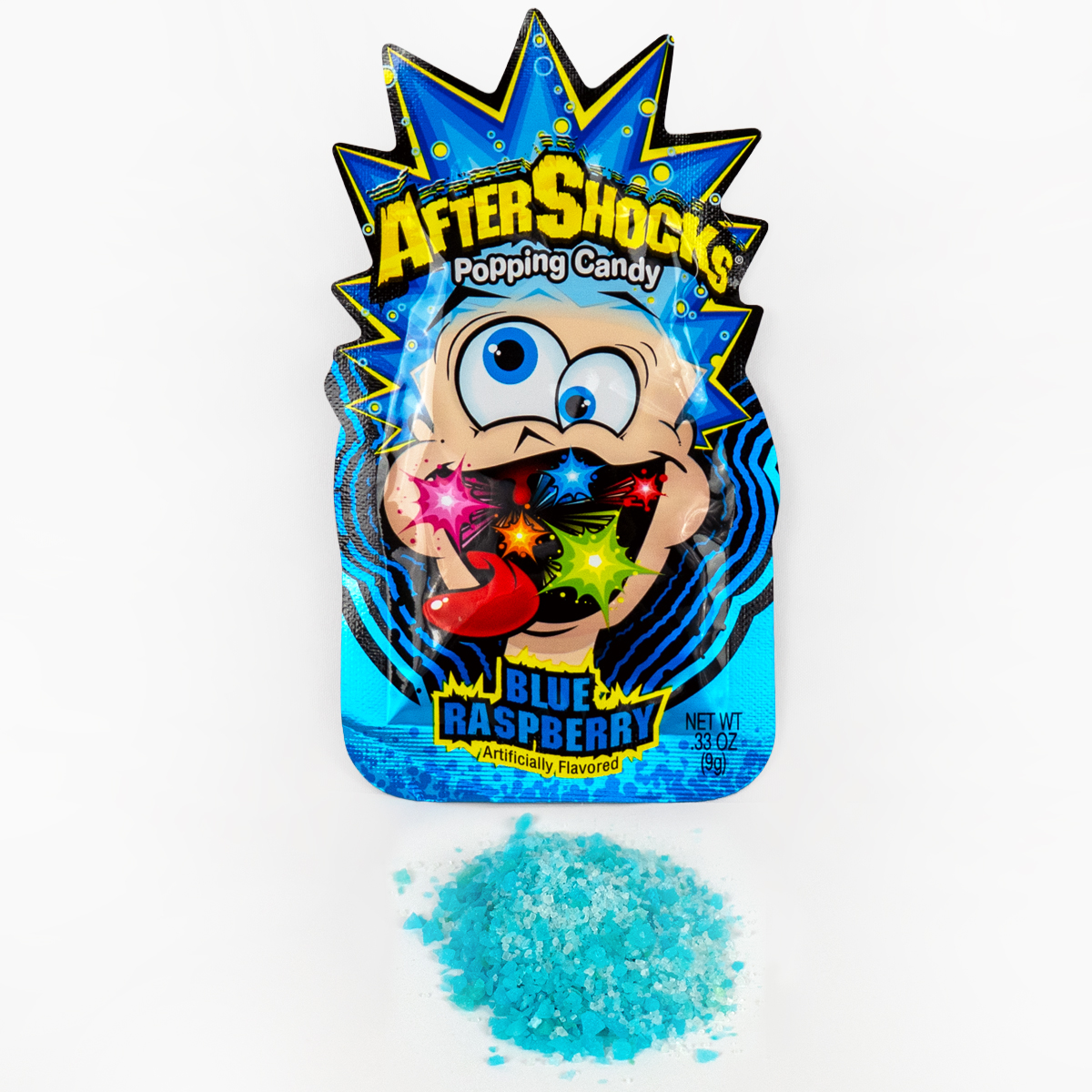 AfterShocks® Popping Candy Blue Raspberry | The Foreign Candy Company