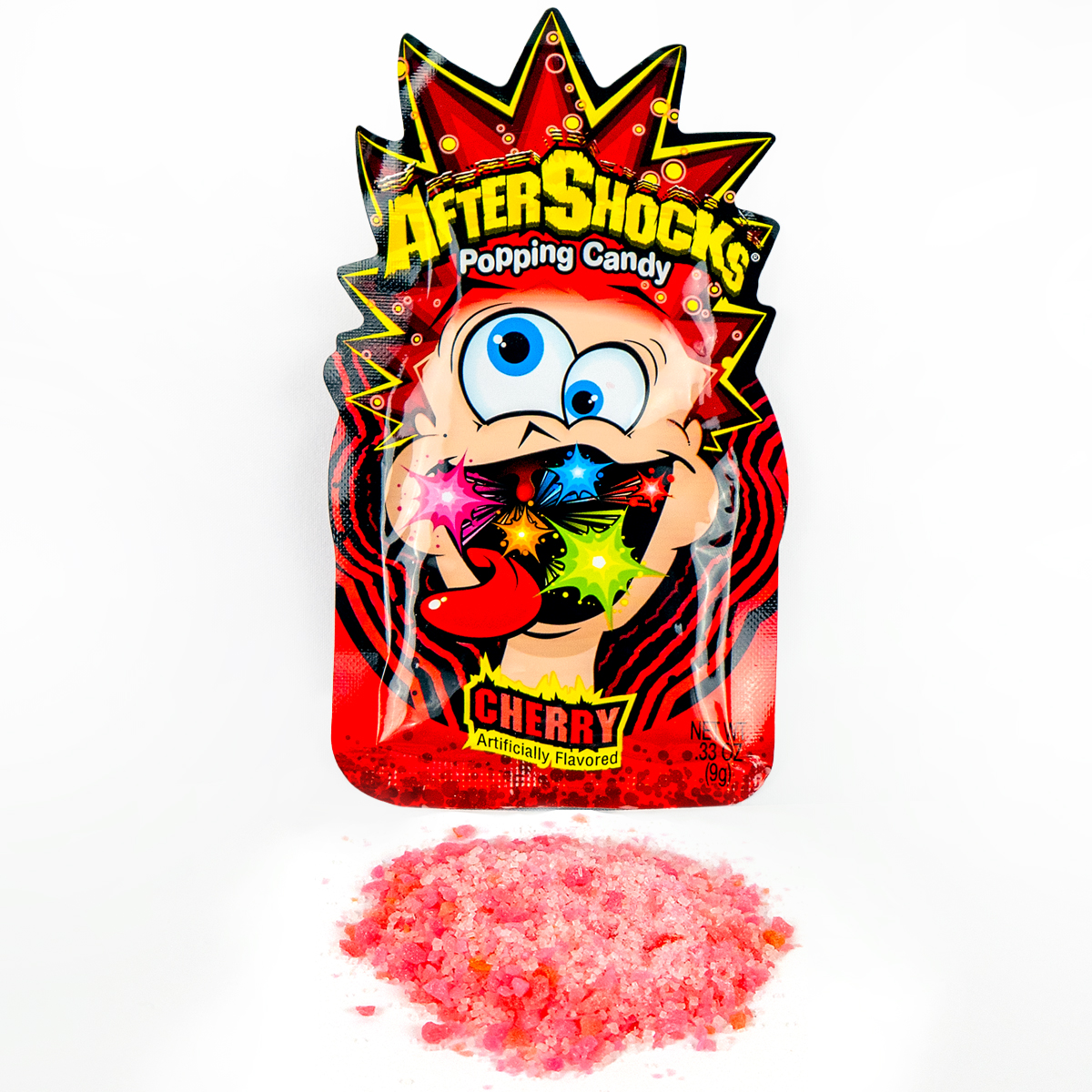 AfterShocks® Popping Candy Cherry | The Foreign Candy Company
