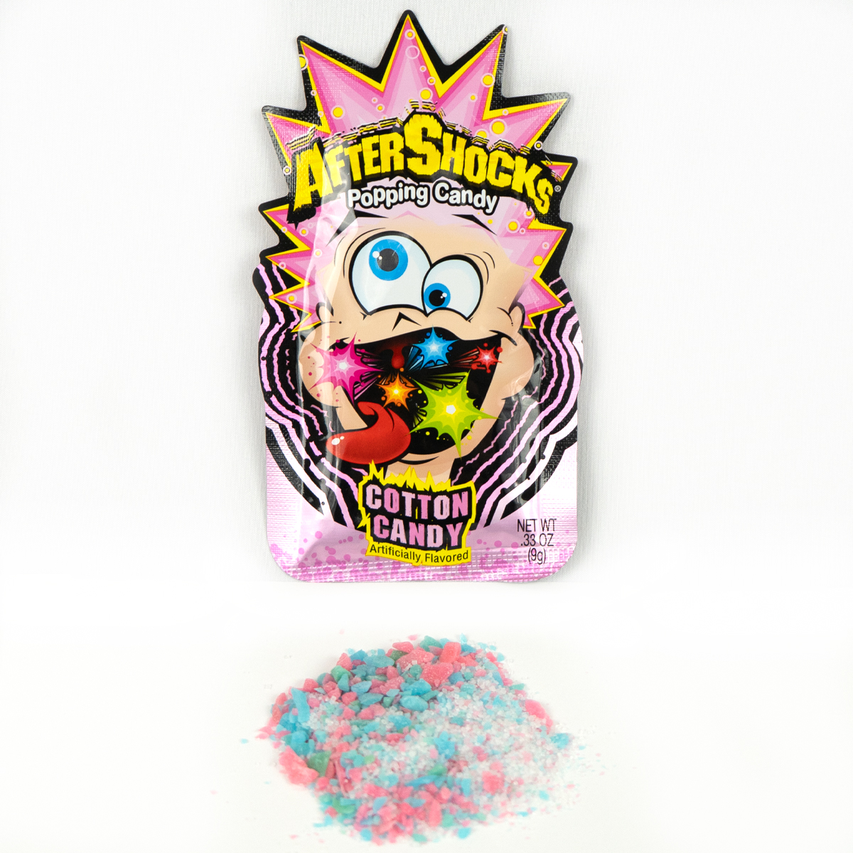 AfterShocks® Popping Candy Cotton Candy | The Foreign Candy Company