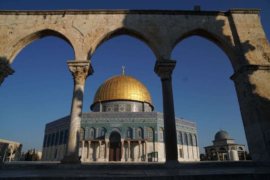 Dome of the Rock in the morning