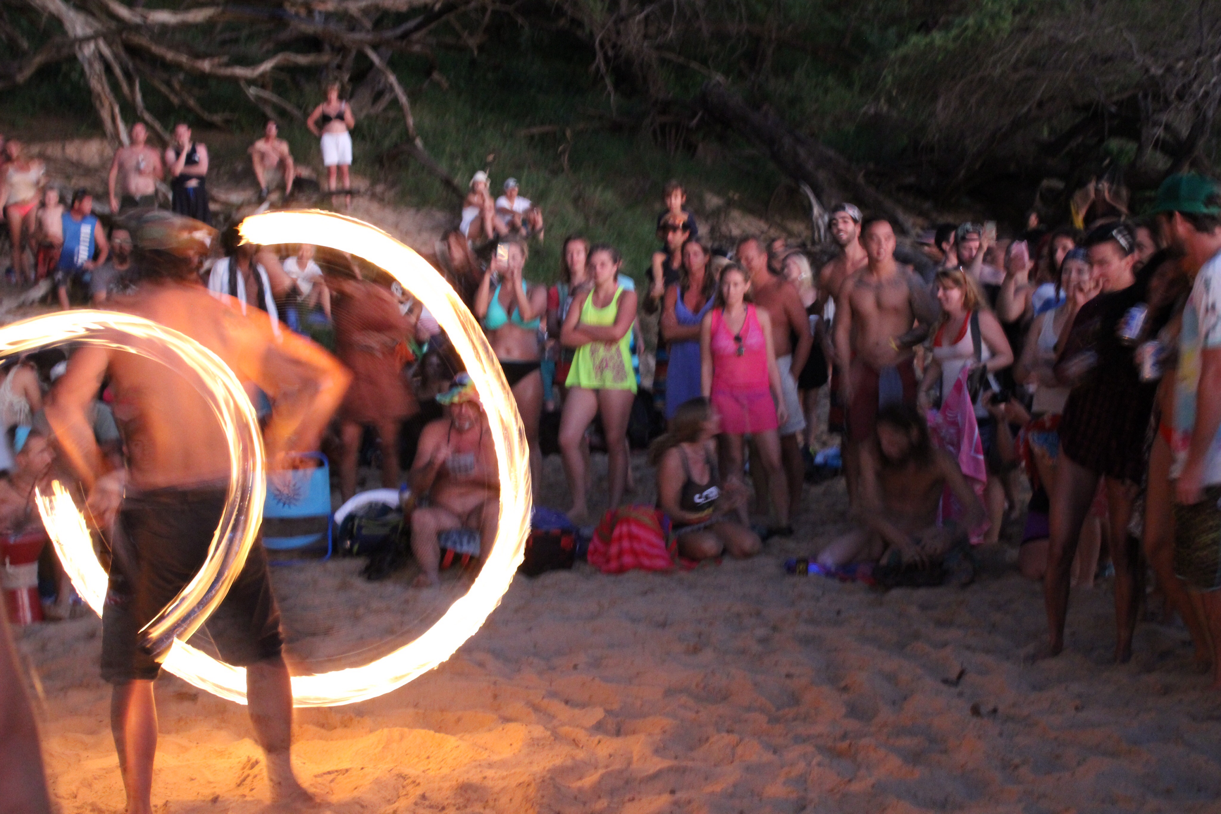 little beach - hippie party