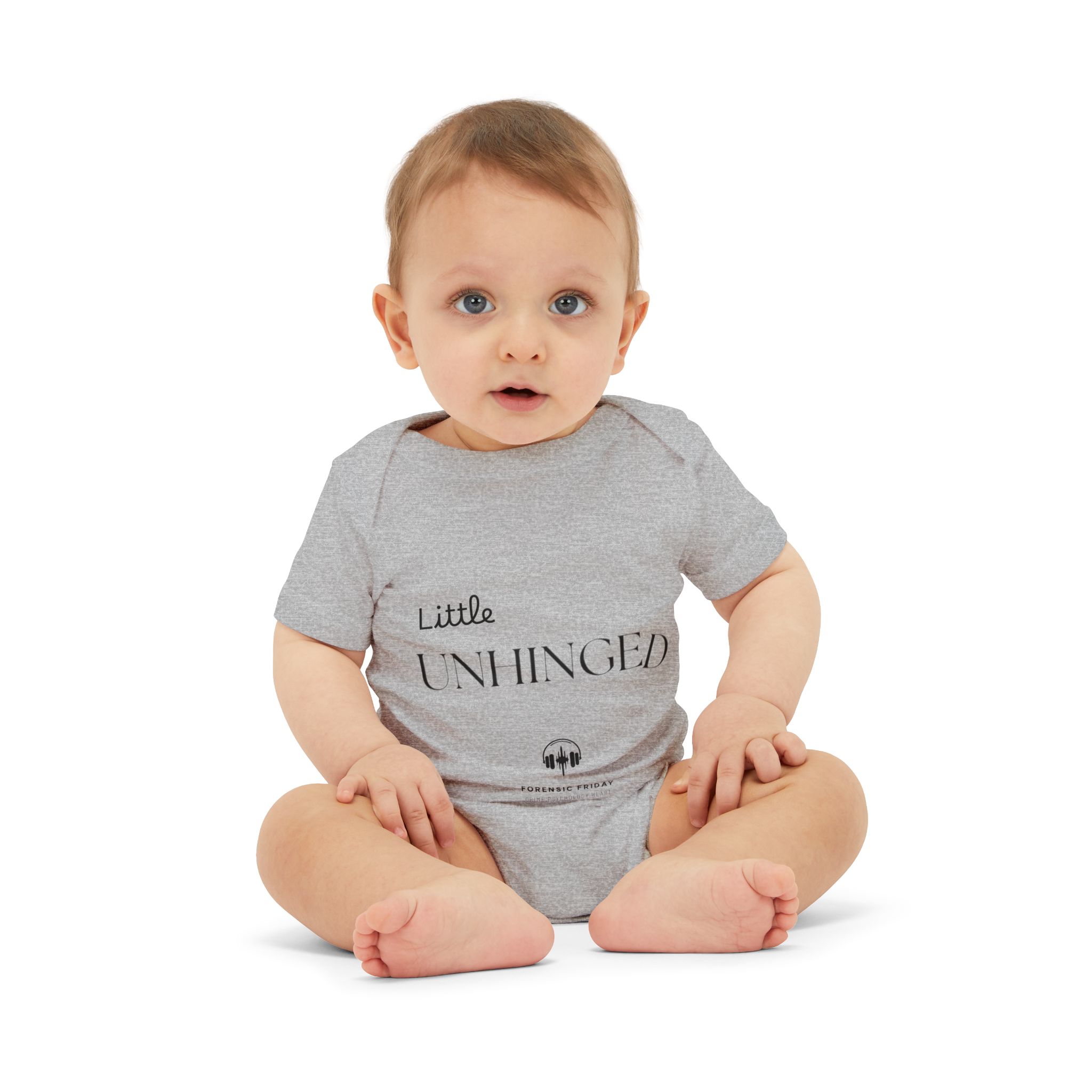 "Little Unhinged" Baby Onesie