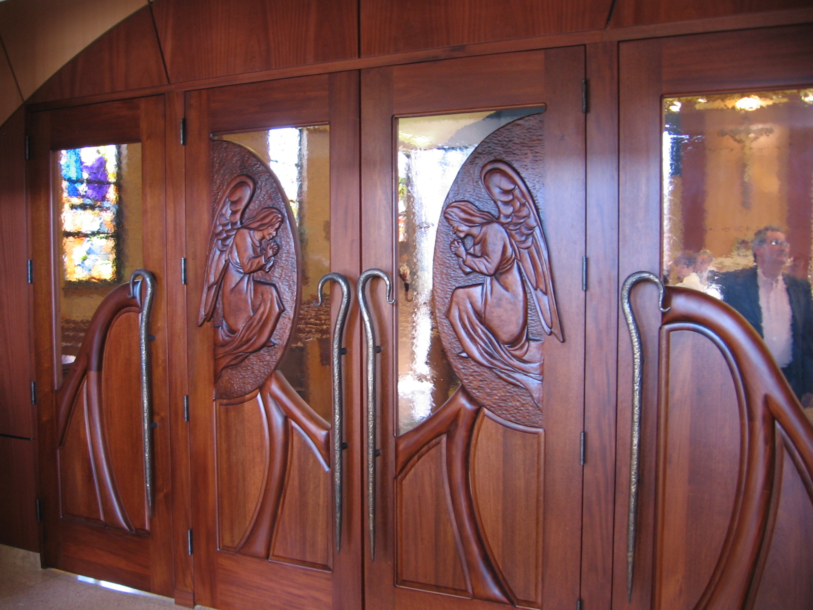Guardian Angel Church Doors Foresight Architects Foresight