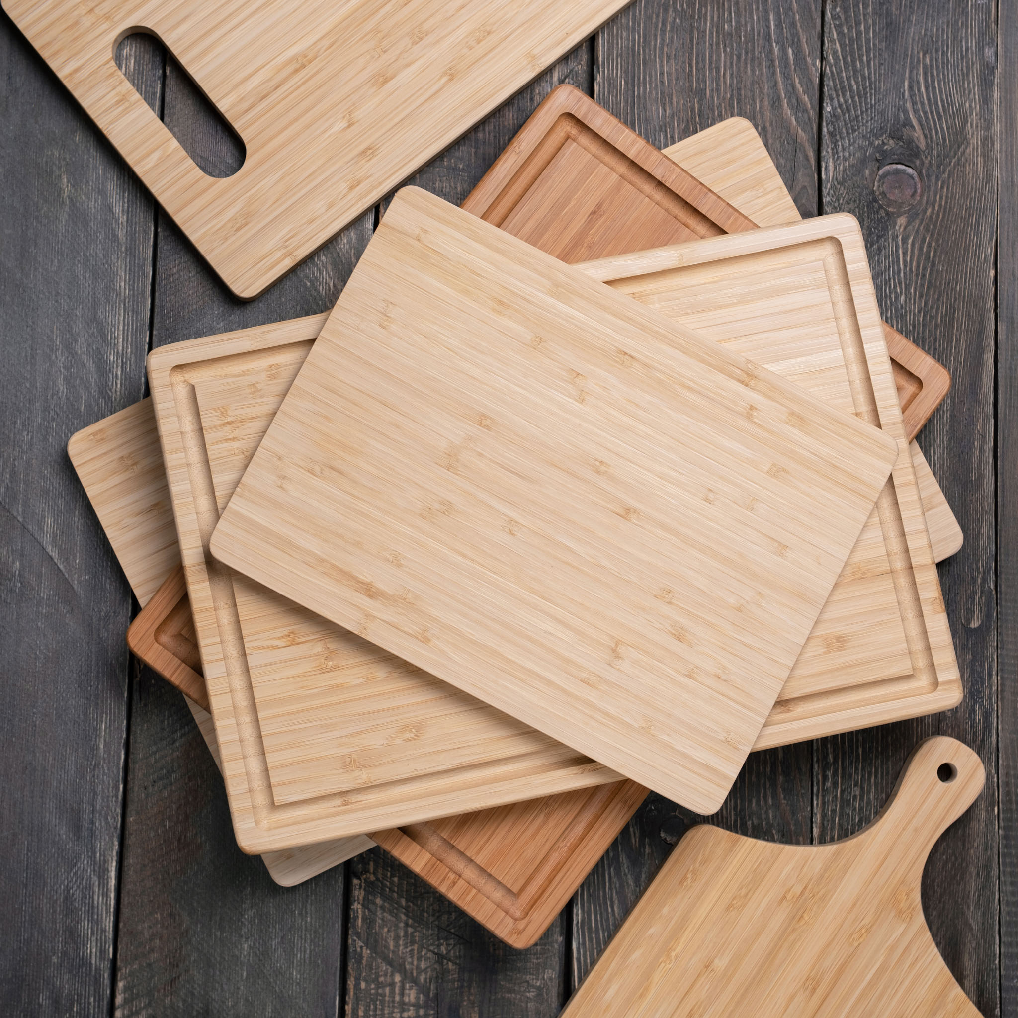 Olive wood cutting boards