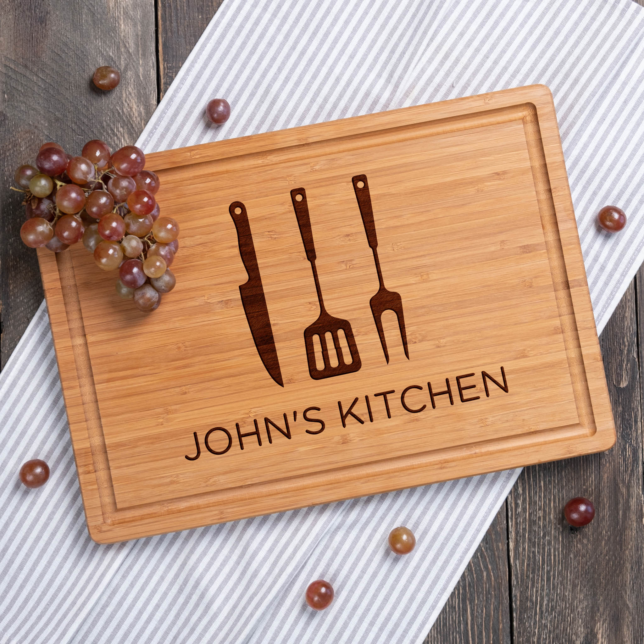 BBQ Grill Cutting Board for Men