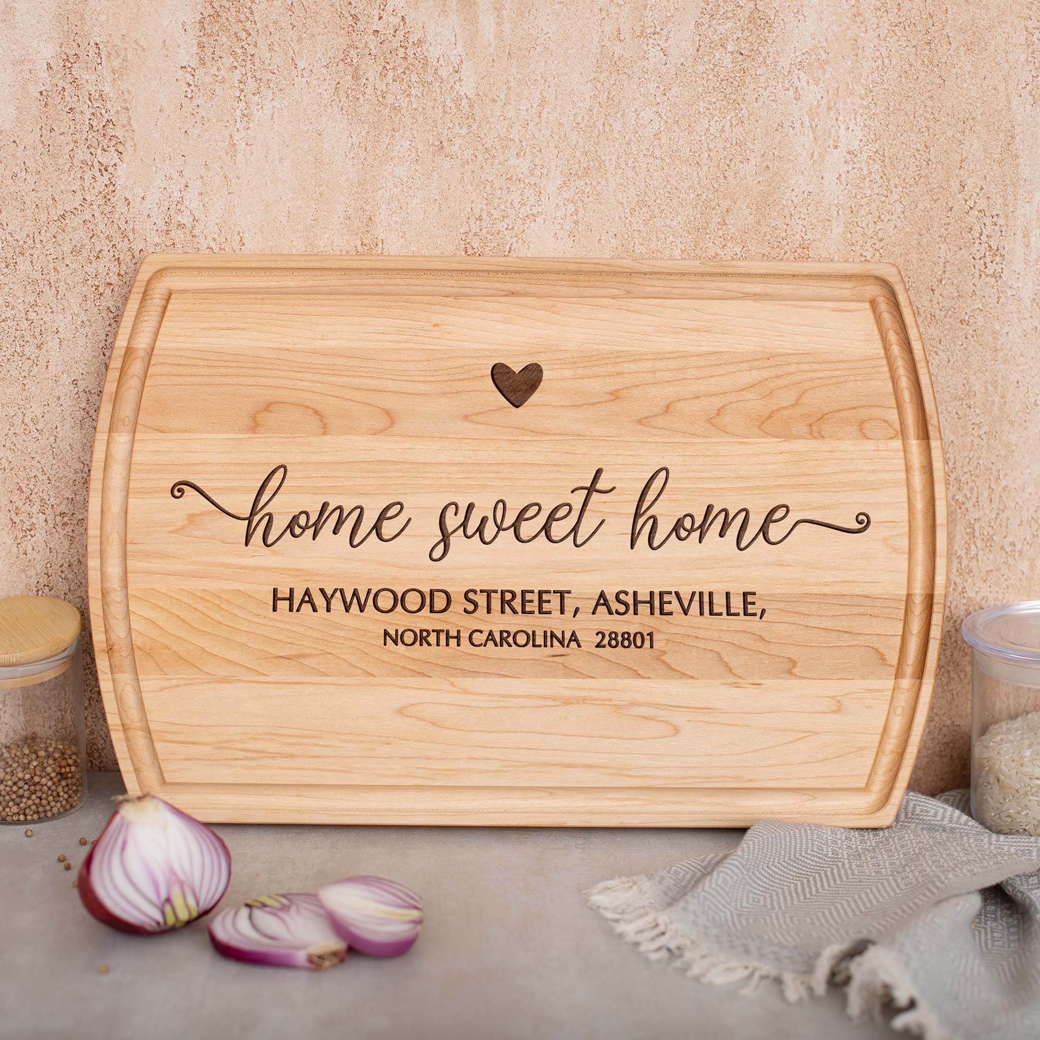 Engraved Cutting Board for realtors