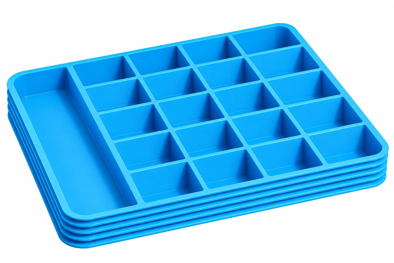 Non-Magnetic Stackable Parts Organiser Tray